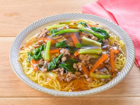 フライパン1つで完成！とろ～り絶品「あんかけ焼きそば」にSNSでコメント殺到