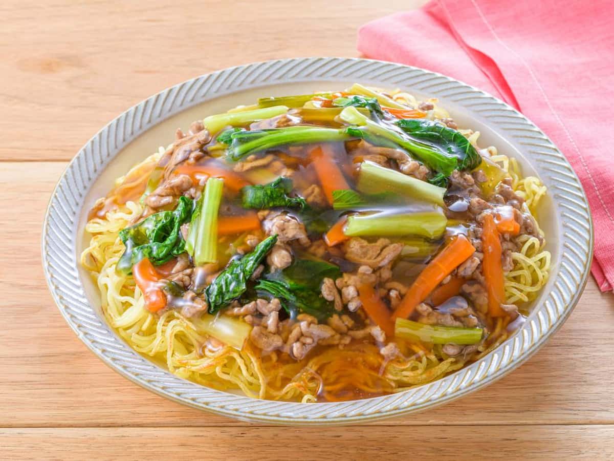 フライパン1つで完成！とろ～り絶品「あんかけ焼きそば」にSNSでコメント殺到