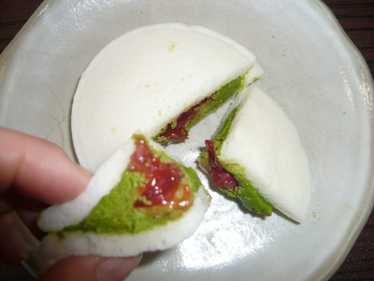 もちっと白いどら焼き4