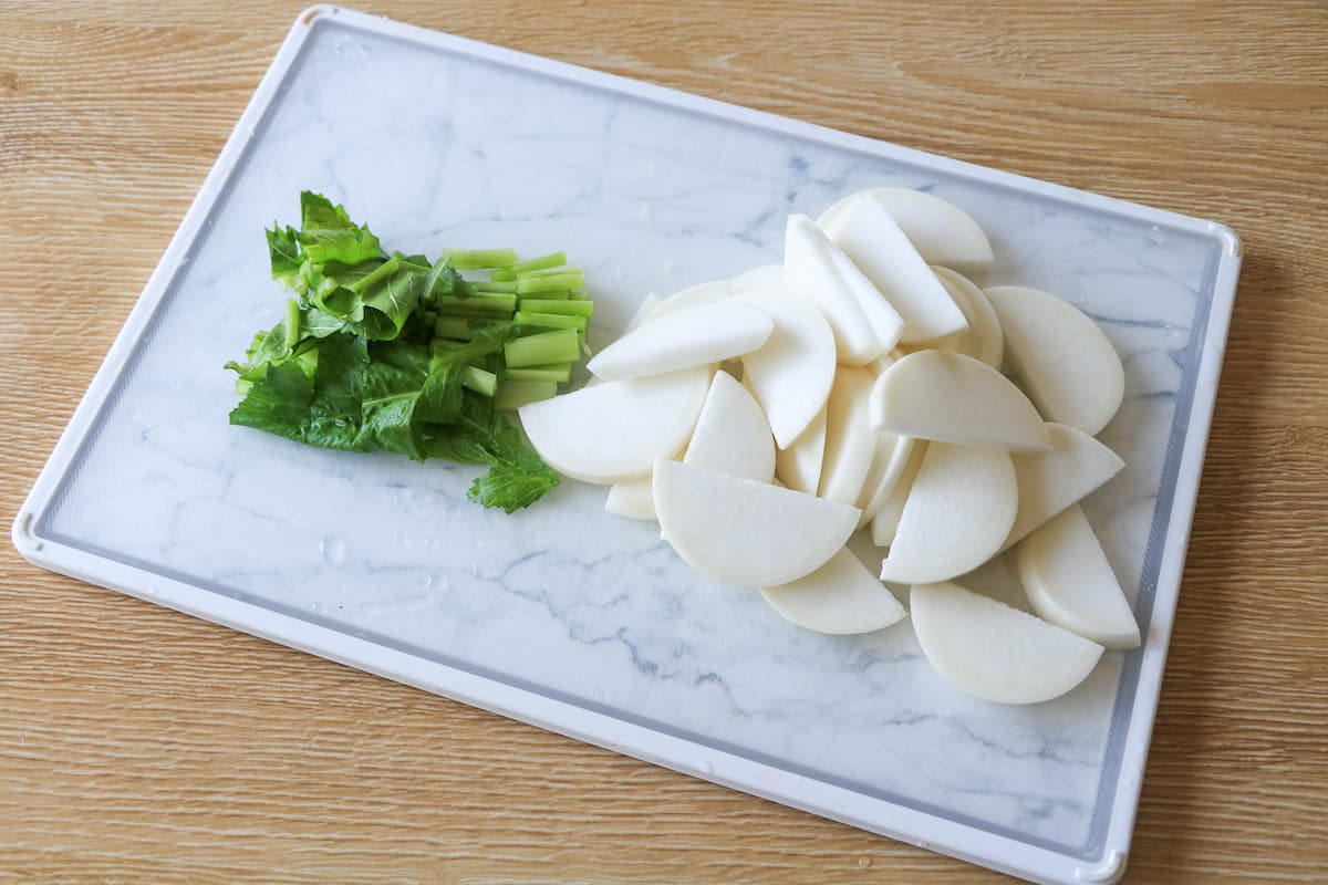 かぶの簡単甘酢漬け