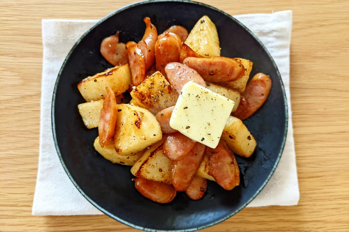 シャキほく♪「長芋×バター」の組み合わせにやみつき！