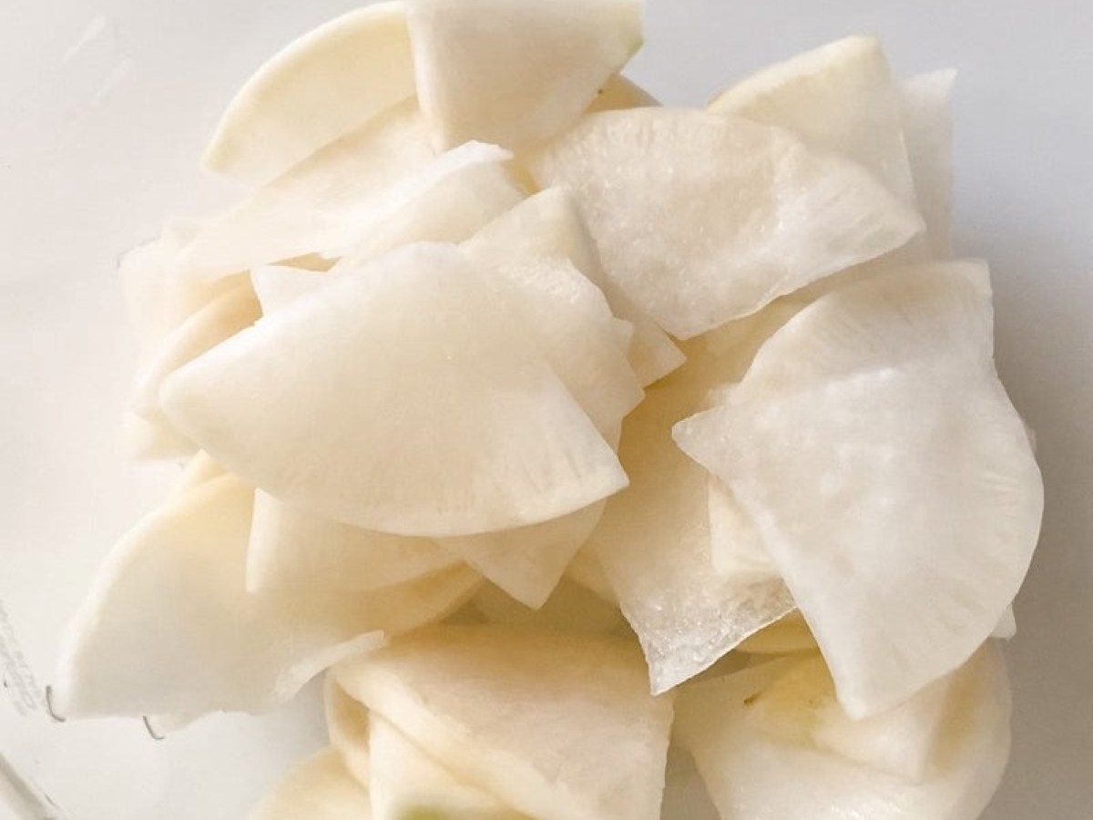 大根とツナの海苔和え