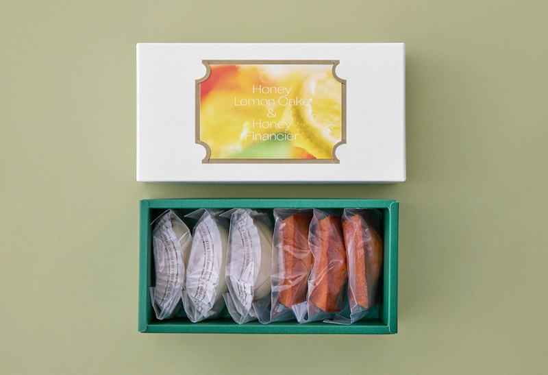 はちみつレモンケーキ＆はちみつフィナンシェ 各3個セット／DRESS MITA MASAKI LAB.