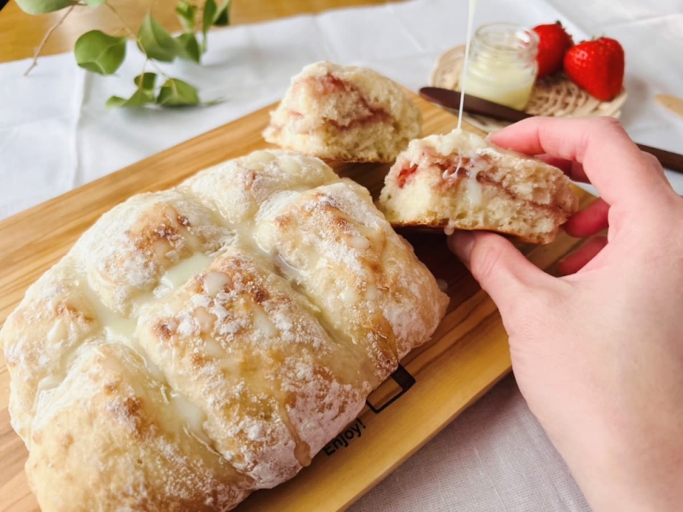 作業時間10分！日々パン先生の「ドデカパン」簡単アレンジ