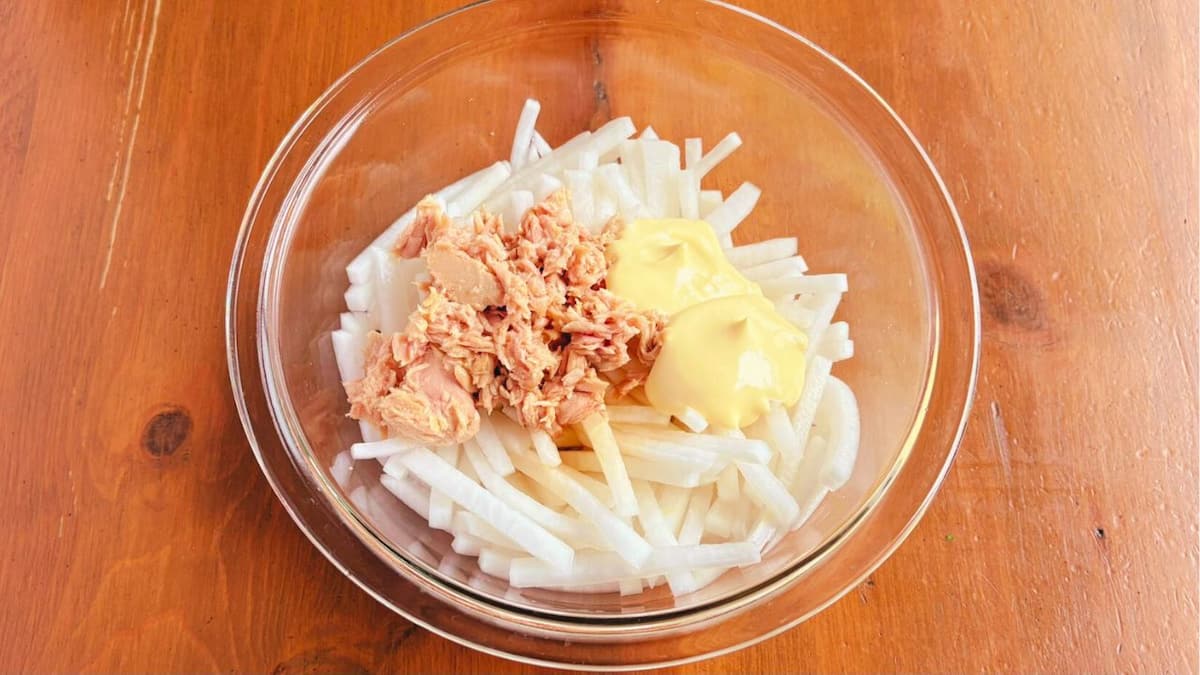 大根ツナマヨサラダ