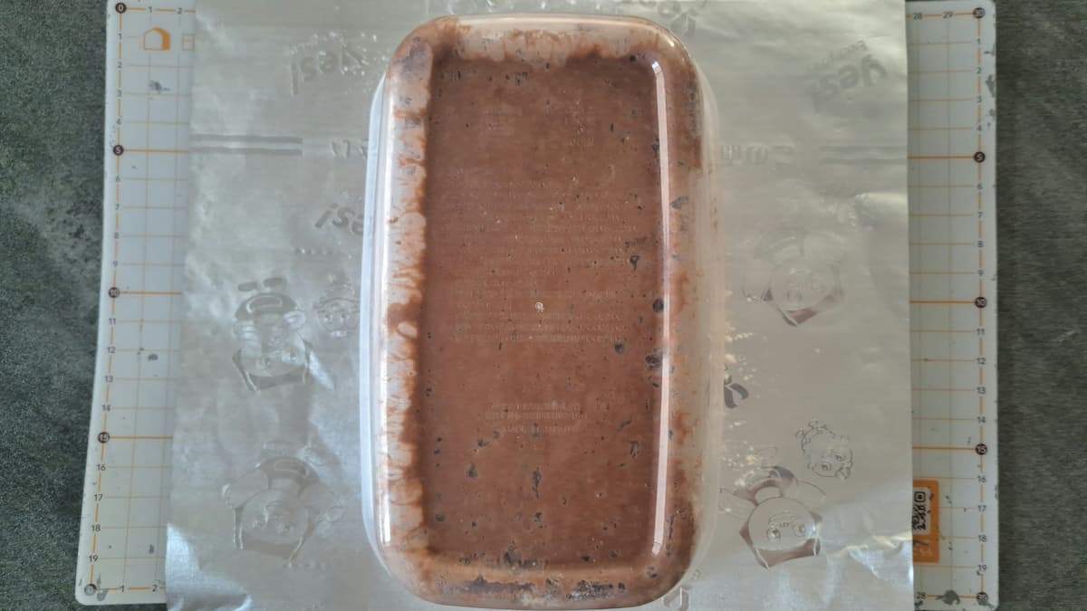 チョコちぎり生地出す