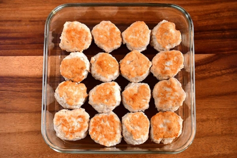 包丁不要で簡単♪「鶏つくね」の作り置きを活用しよう♪