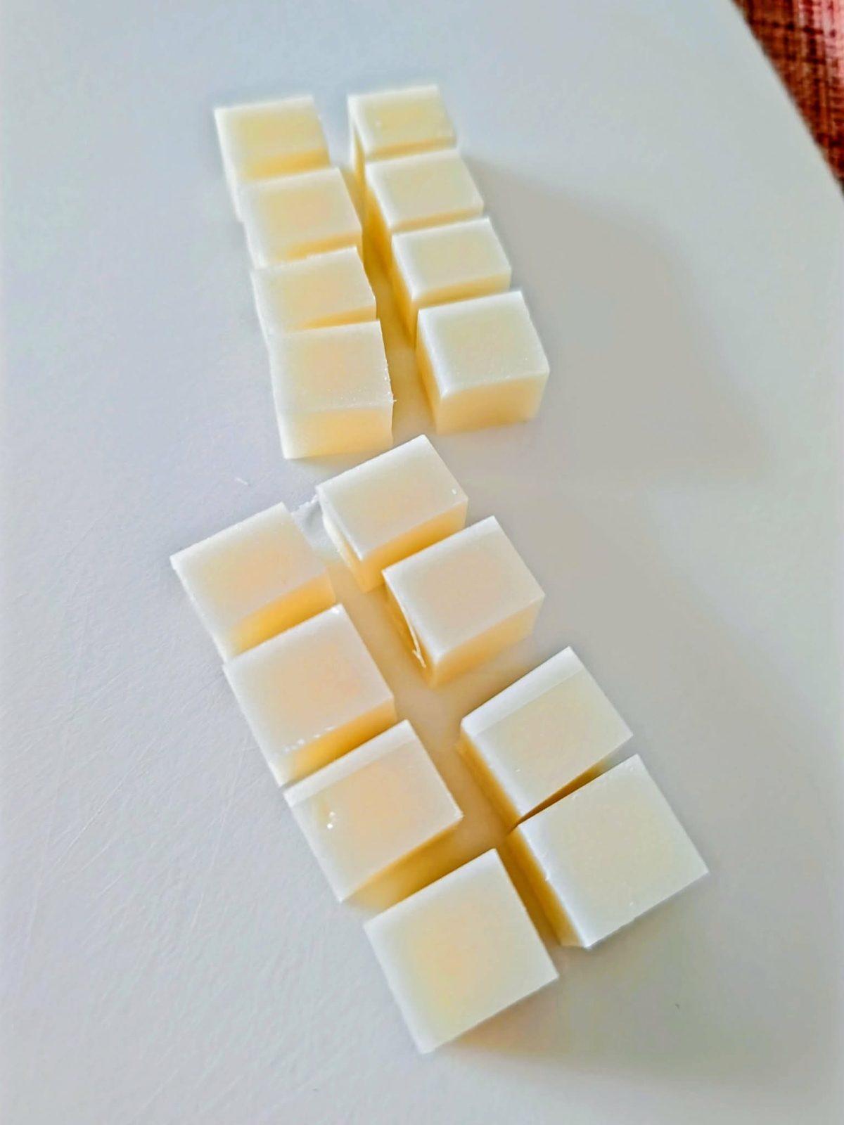 餅で作るみたらし団子風