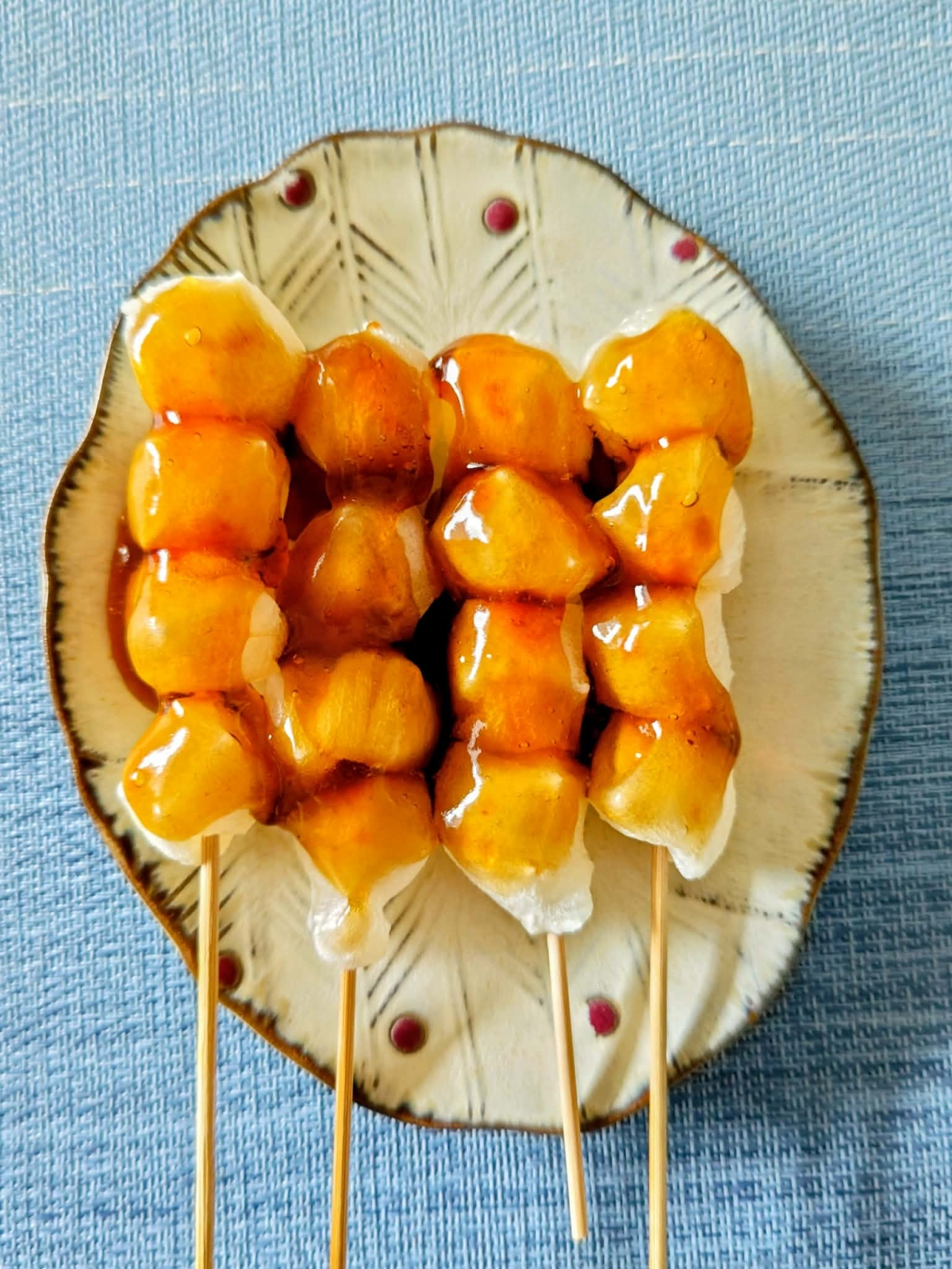 鏡開きに♪お餅で簡単「みたらし団子風」和スイーツ | フーディストノート