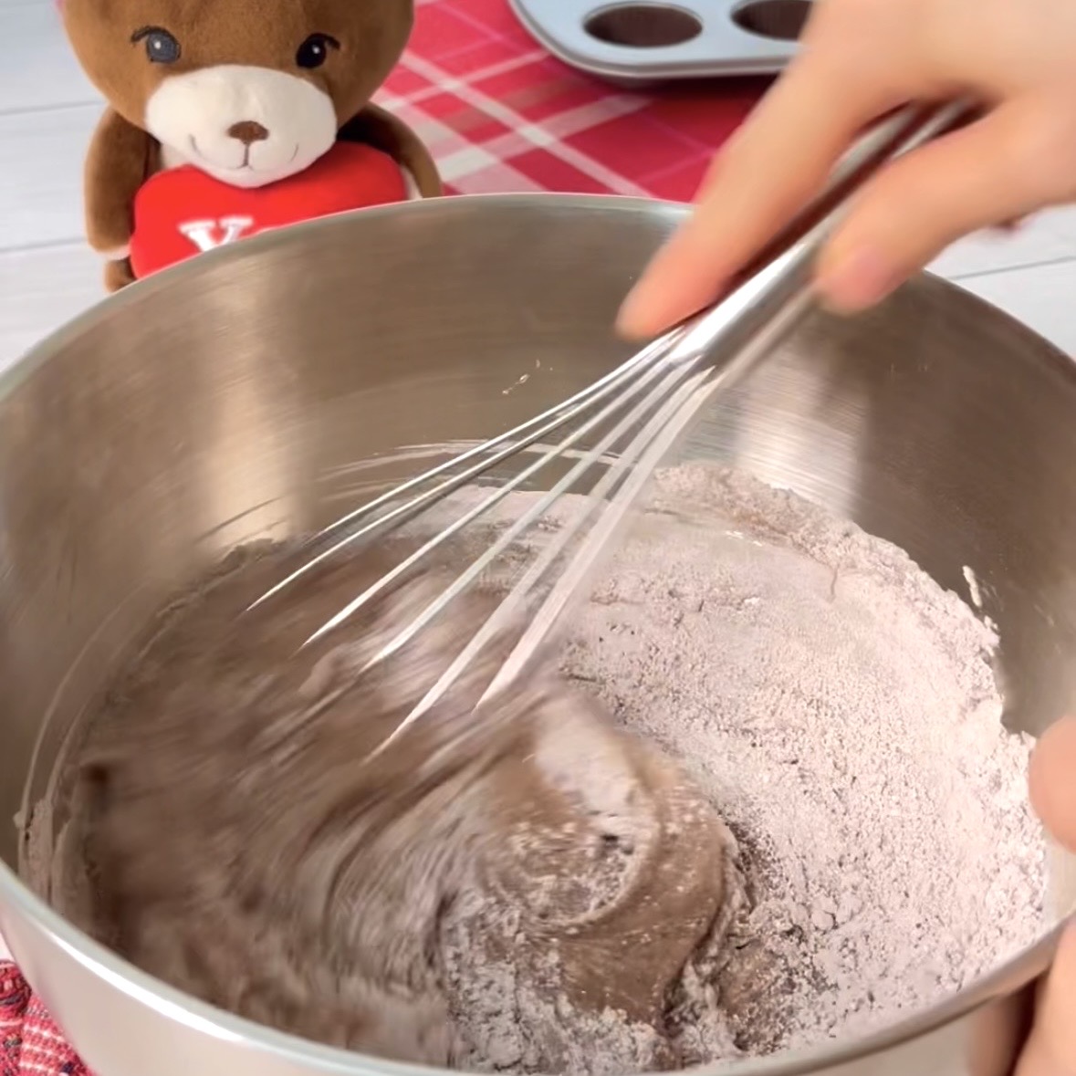 ミニチョコカップケーキ