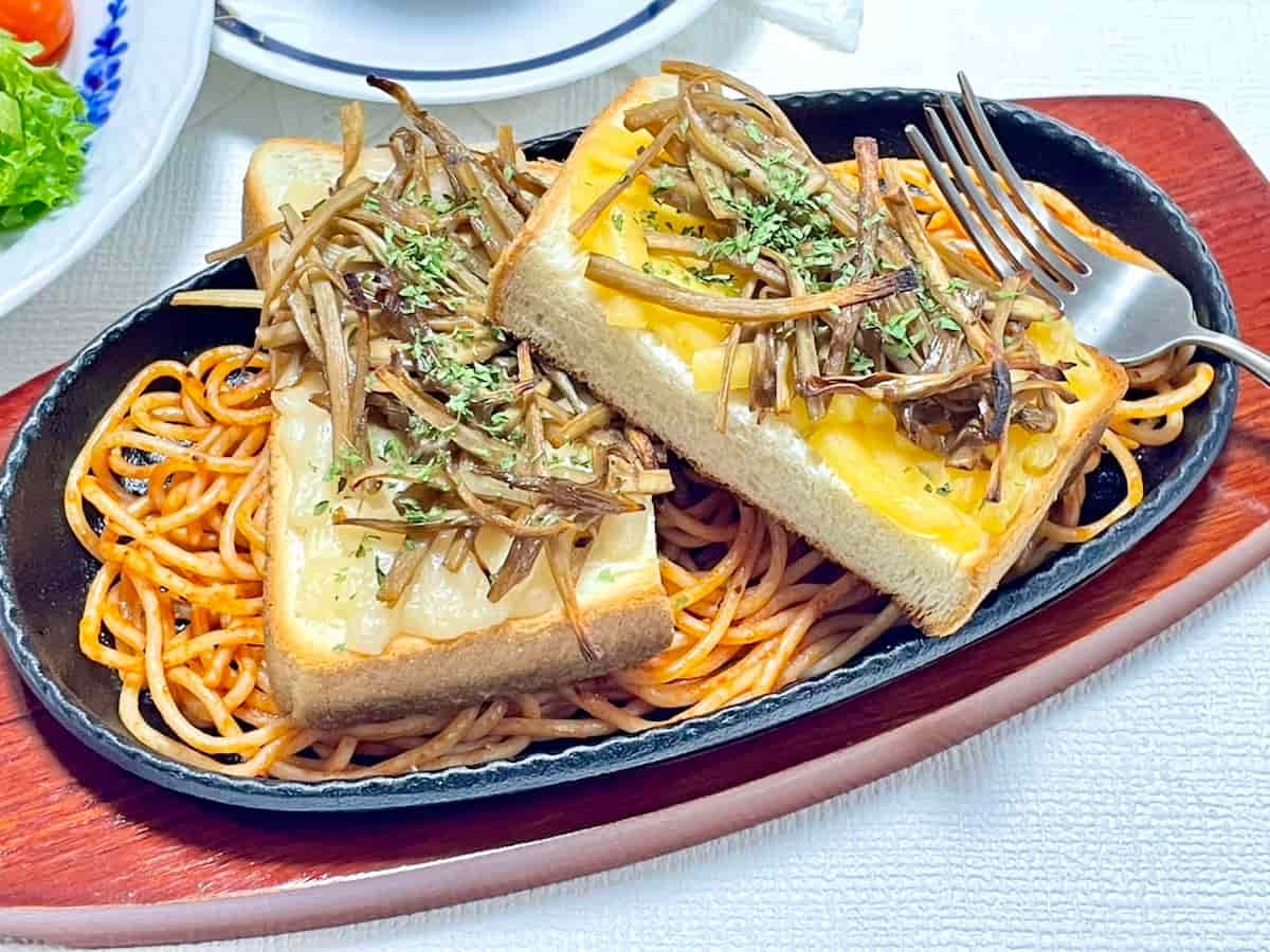 舞茸とごぼうのきんぴら