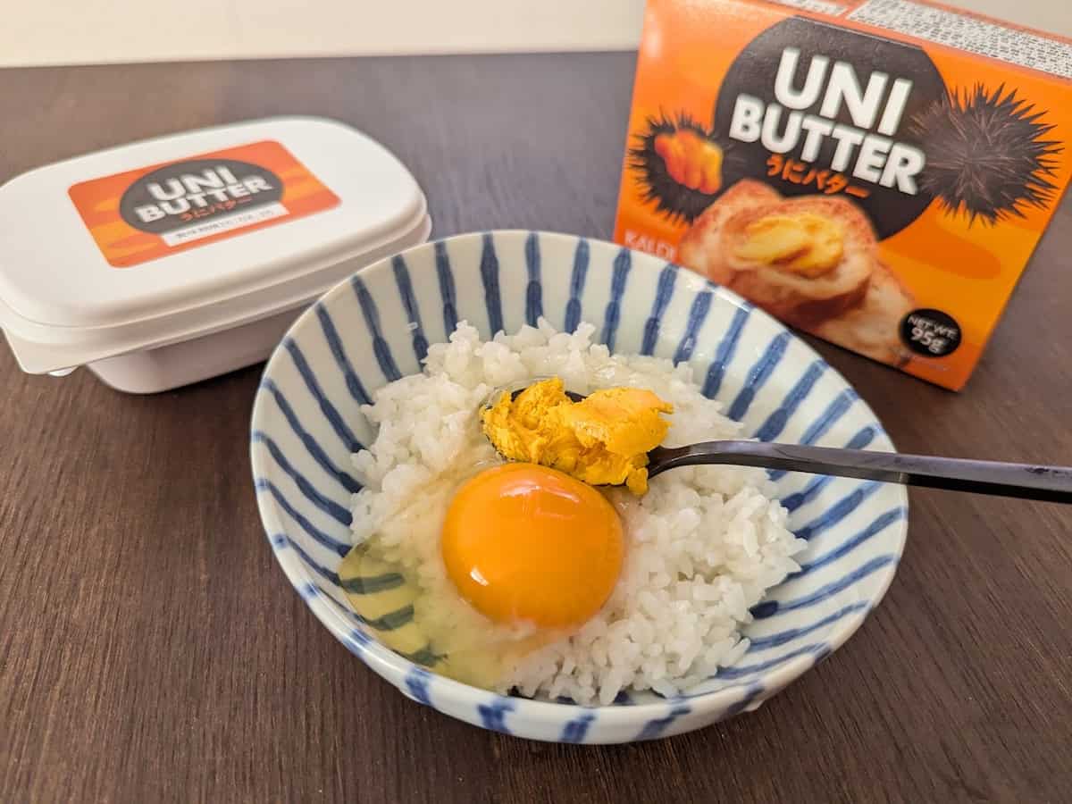 カルディコーヒーファーム うにバター使用例