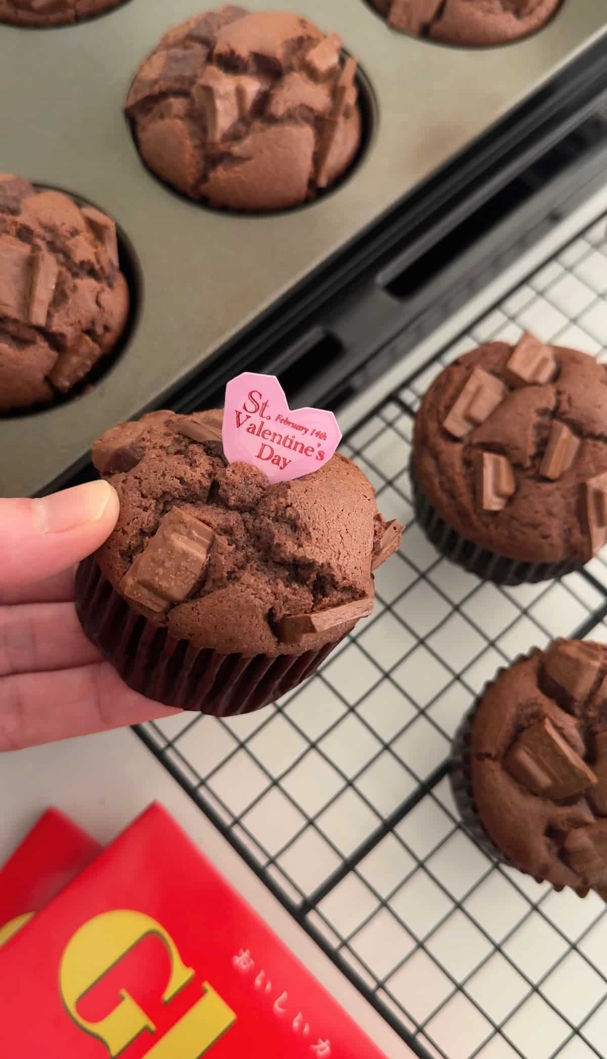 焼きチョコマフィン