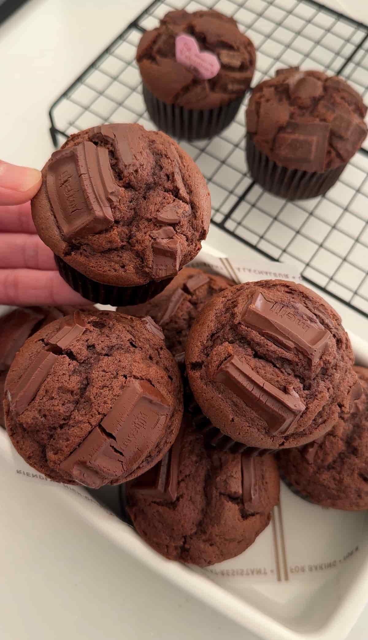 焼きチョコマフィン