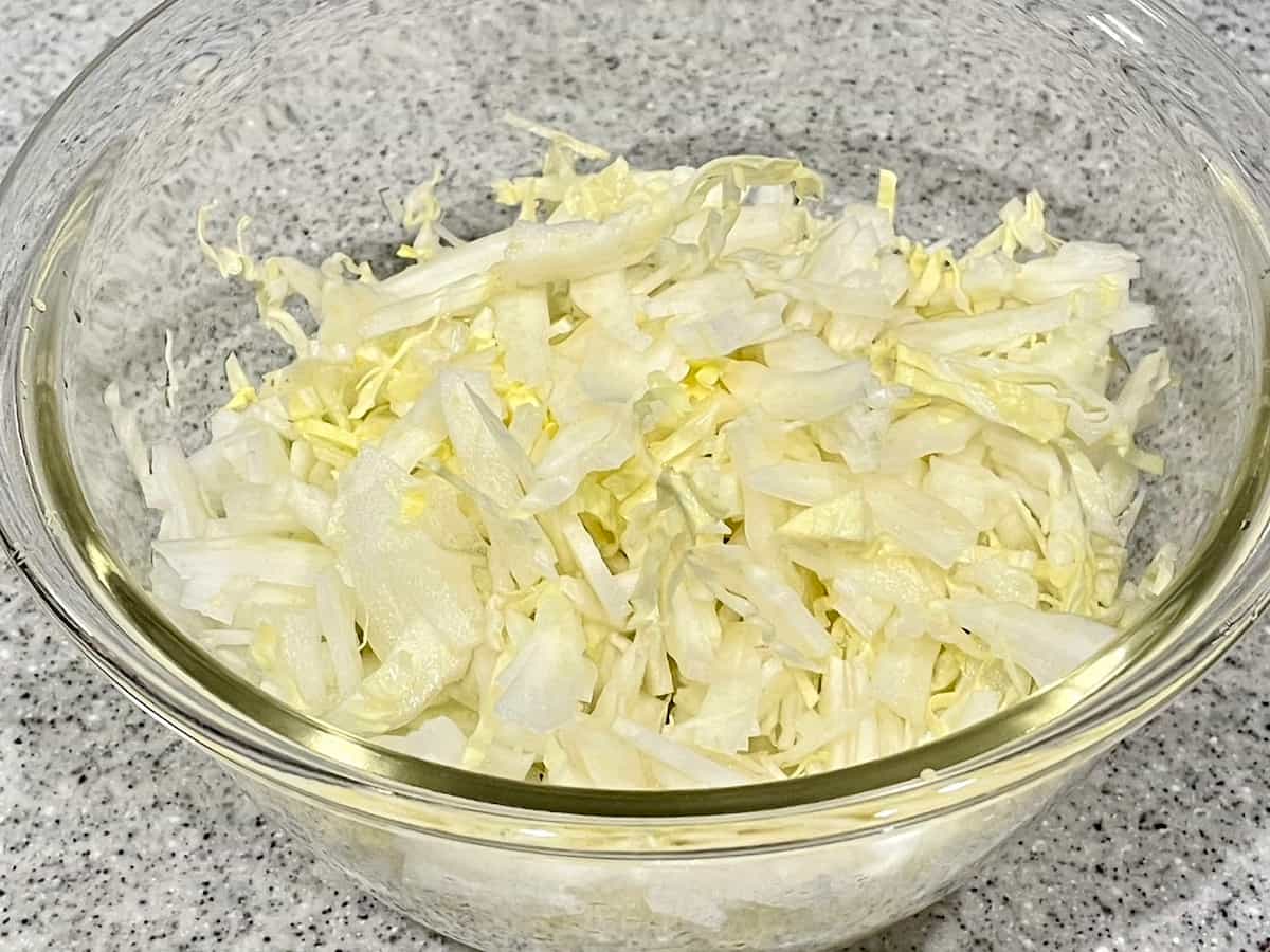 白菜とツナのマヨサラ