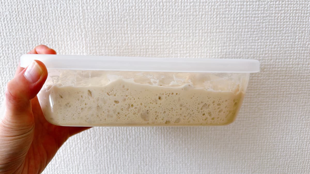 いちごミルクちぎりパン発酵後