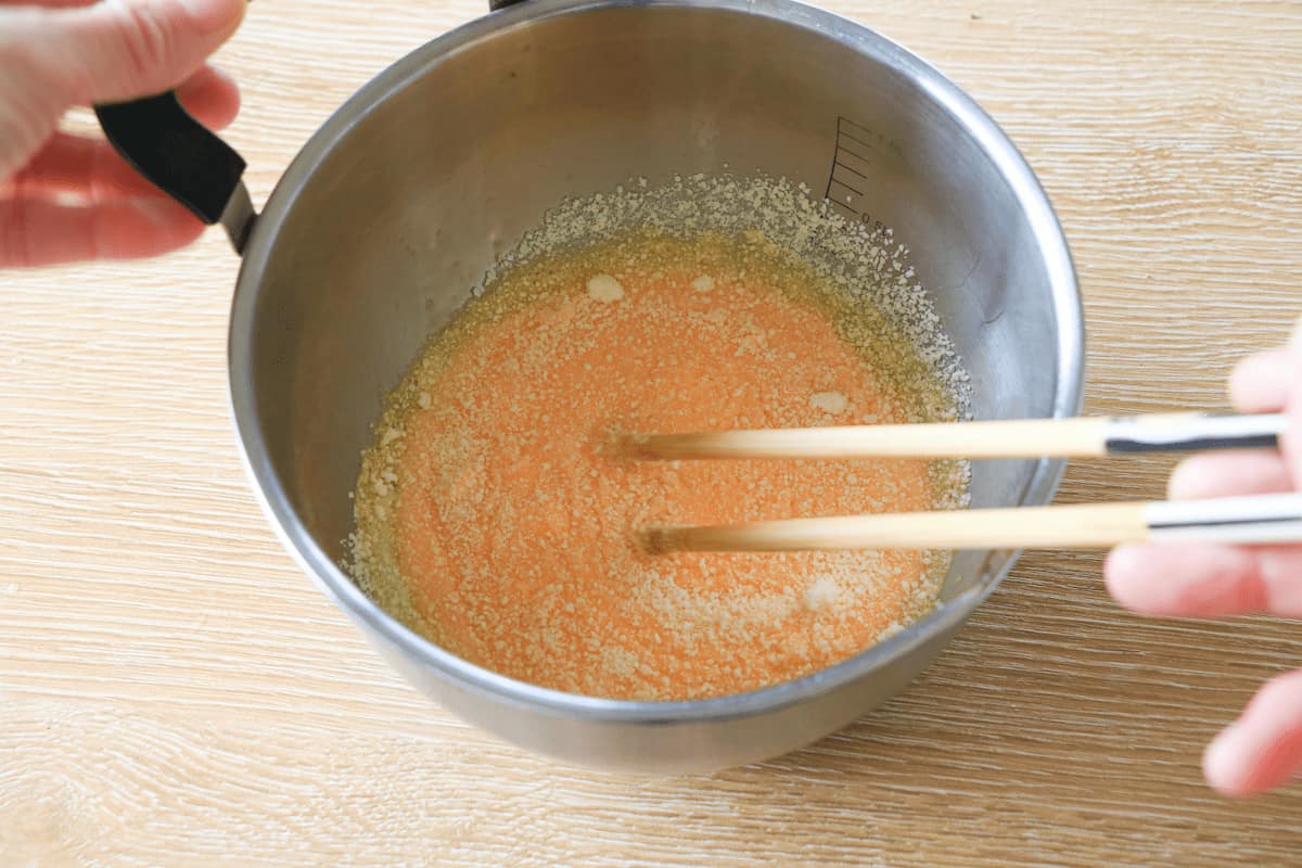 菜の花と鶏ひき肉のフリッタータ