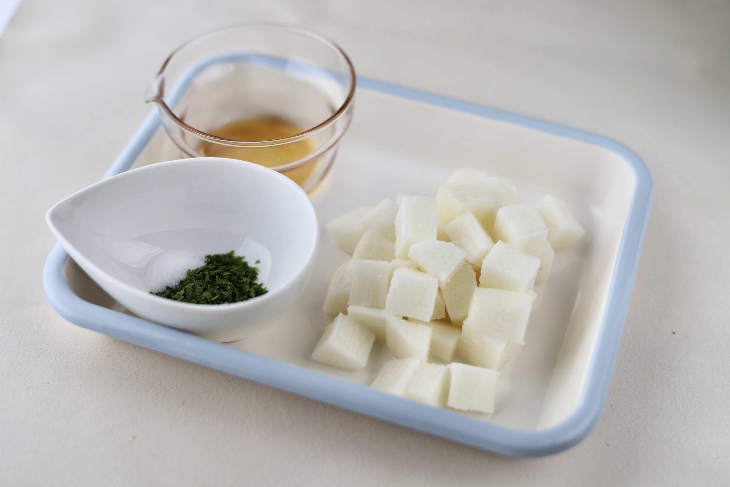 冷凍できる「山芋のり塩焼き」