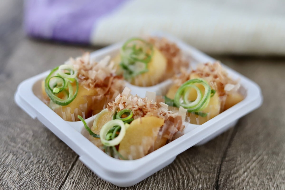 レンジで3分！冷凍できる「山芋のバター醤油」の作り方