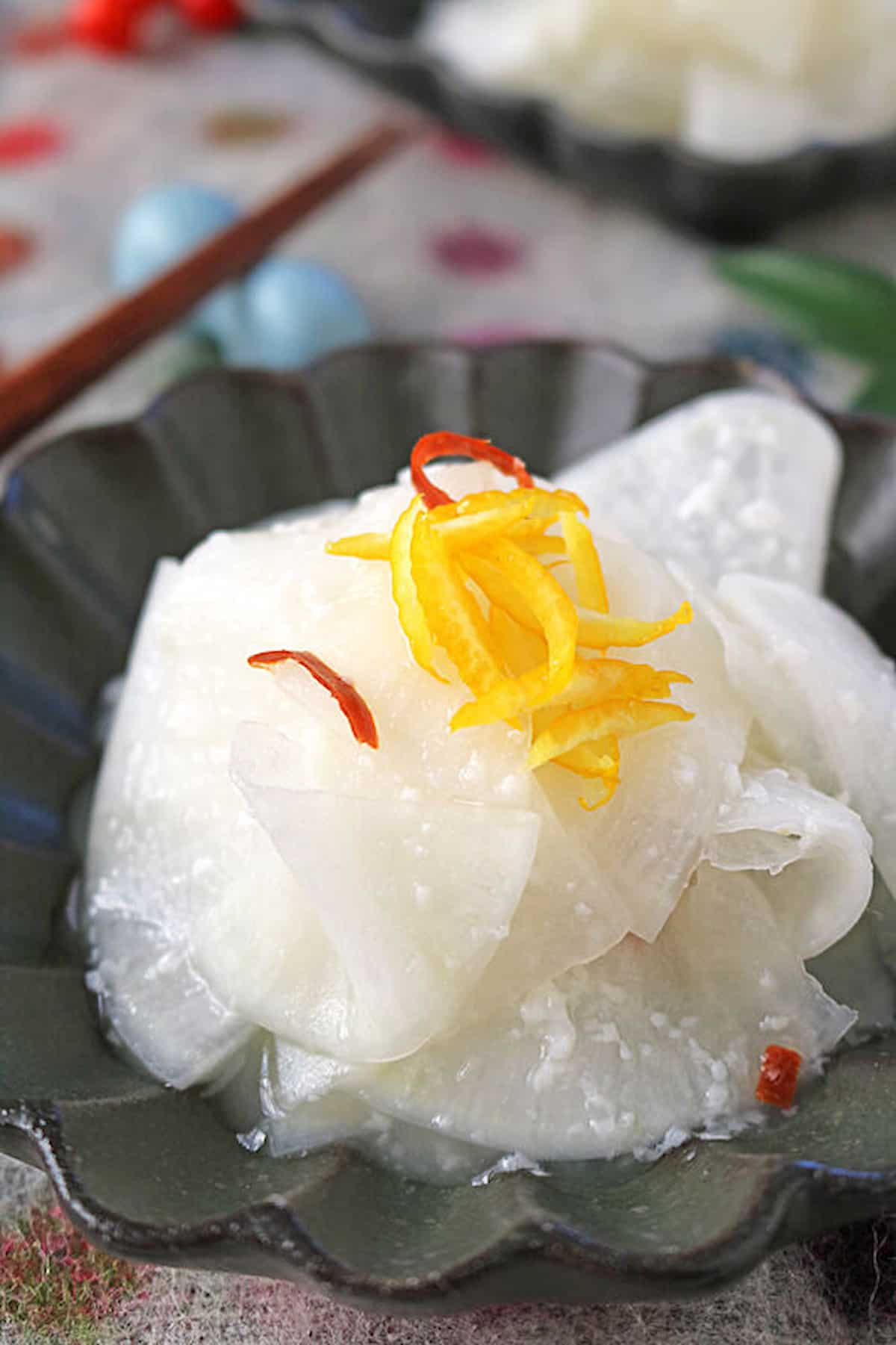 ぱおさん 大根の塩麹甘酢漬け