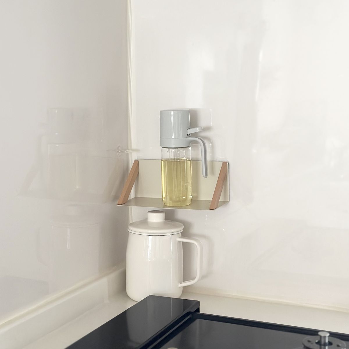 【アンジェ別注】油の量を抑える オイルスプレー オイルボトル 耐熱ガラス 250ml