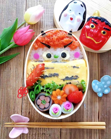 かわいすぎて食べられない！「#節分弁当」のアイデア