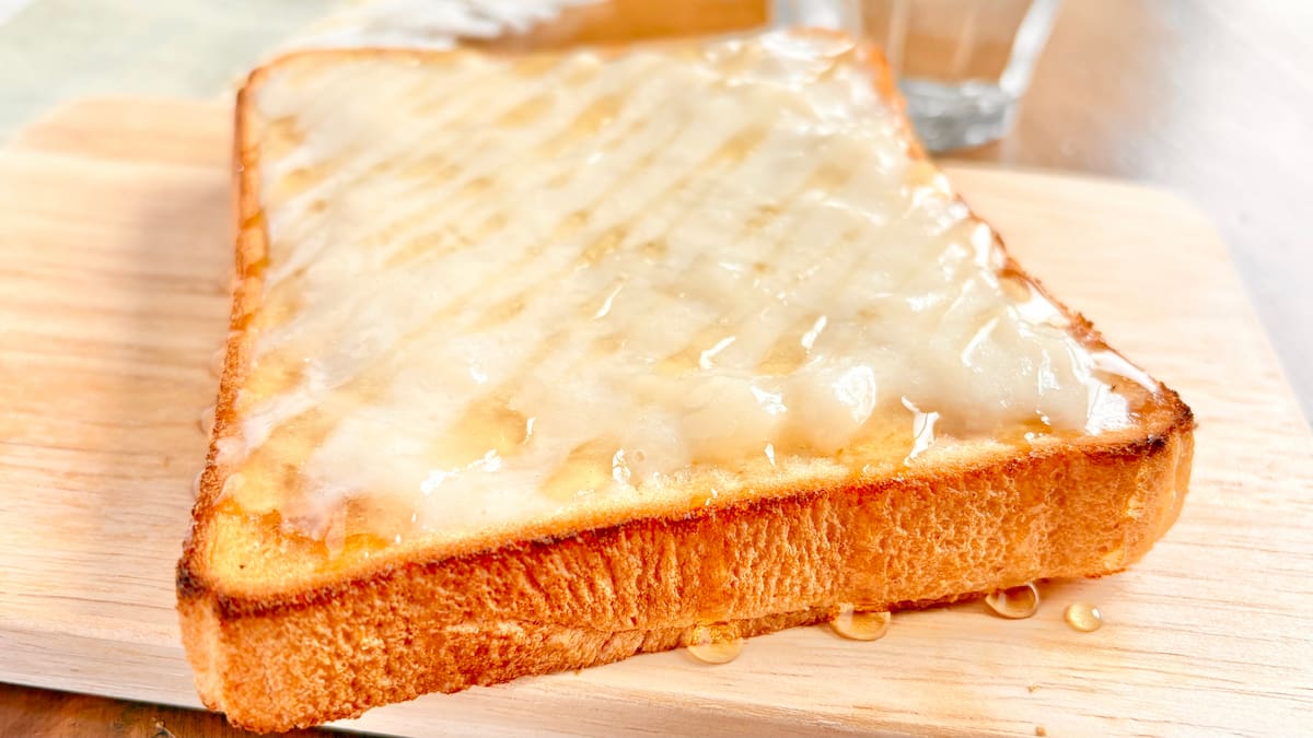 ハニーもちトースト