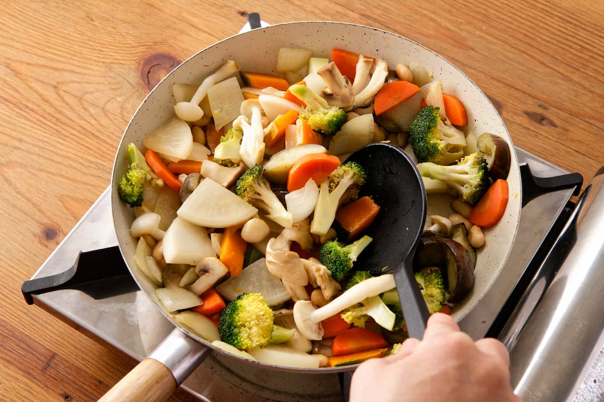 基本の腎臓スープ 行程2