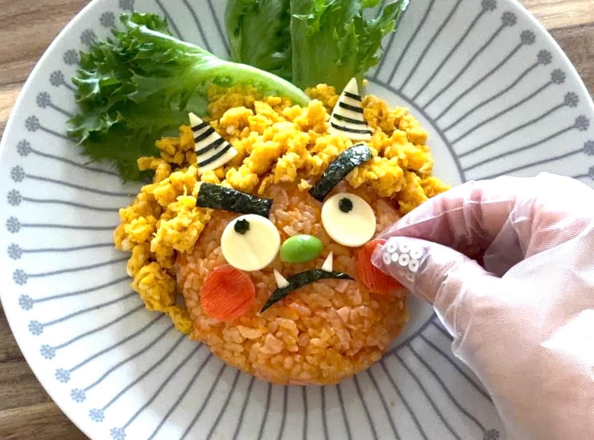 鬼オムライス