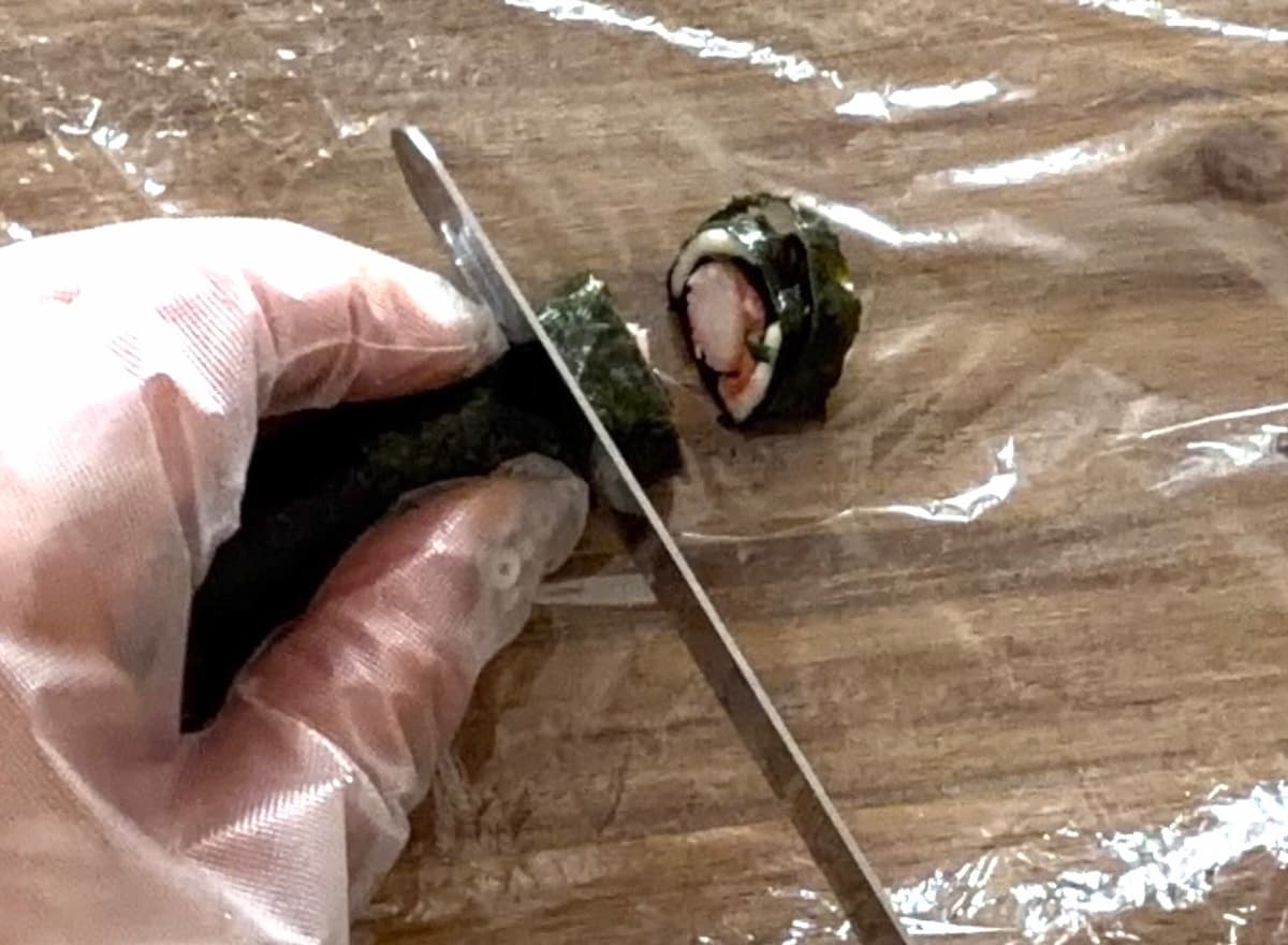 ミニミニ恵方巻き