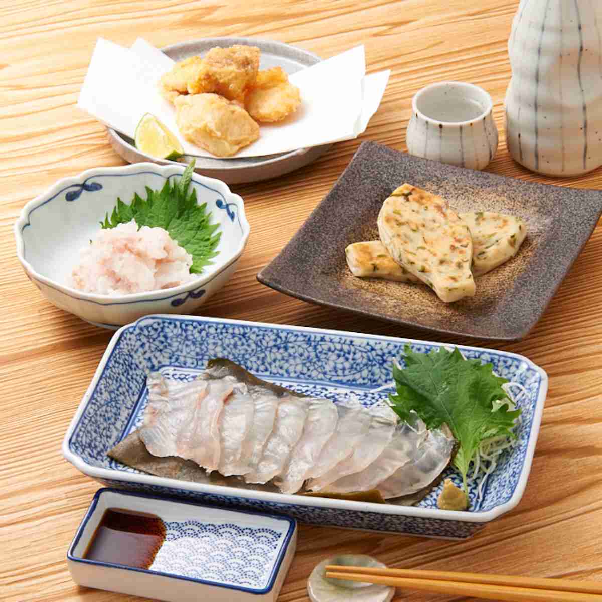 常磐もの鮃（ひらめ）づくしセット