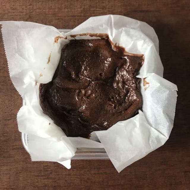 「しっとり半熟ショコラケーキ」レシピ