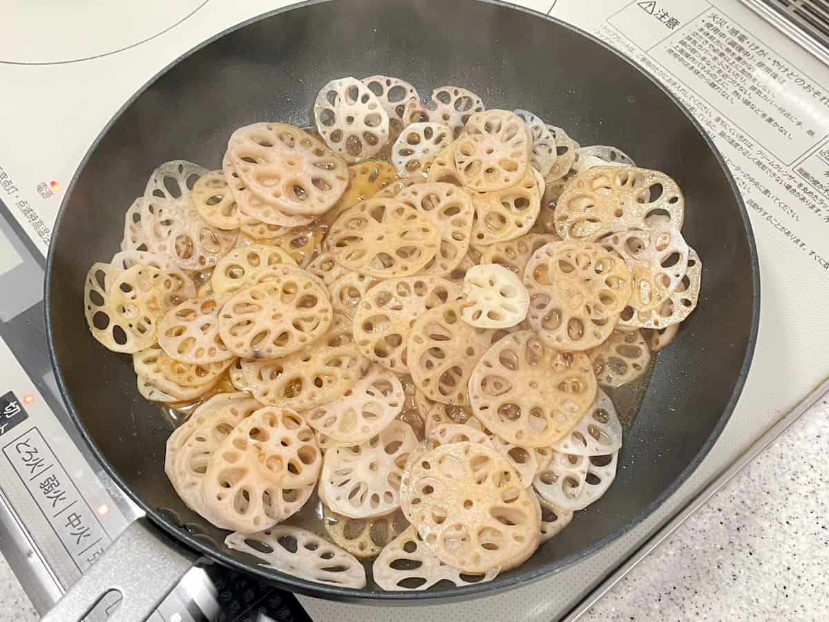 れんこんとツナのきんぴら