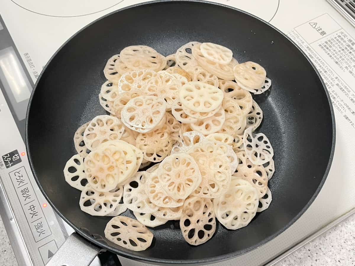 れんこんとツナのきんぴら