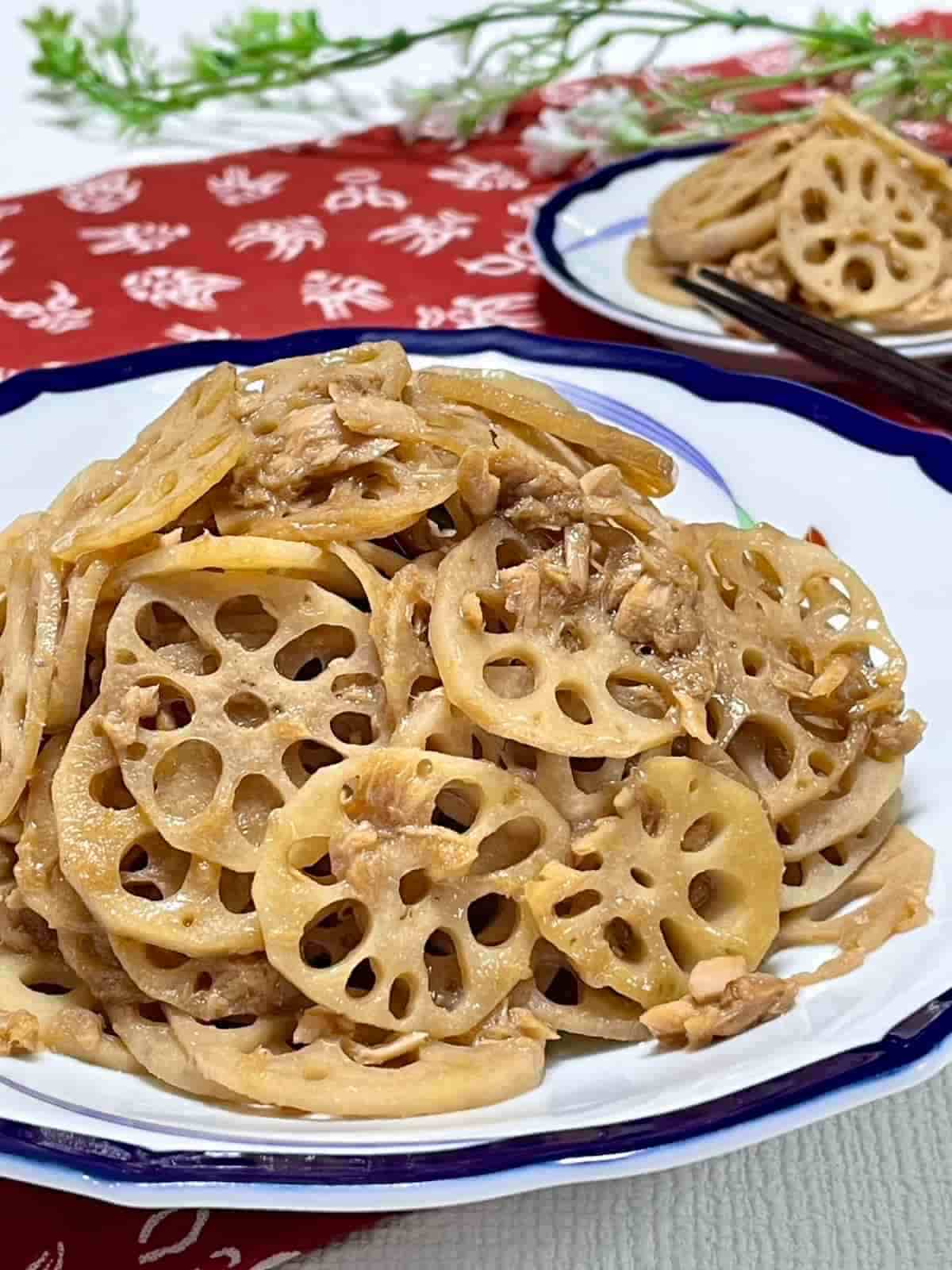 れんこんとツナのきんぴら