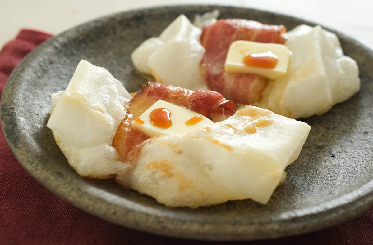 一味も二味も違う！「お餅×ベーコン」がおいしすぎる♪