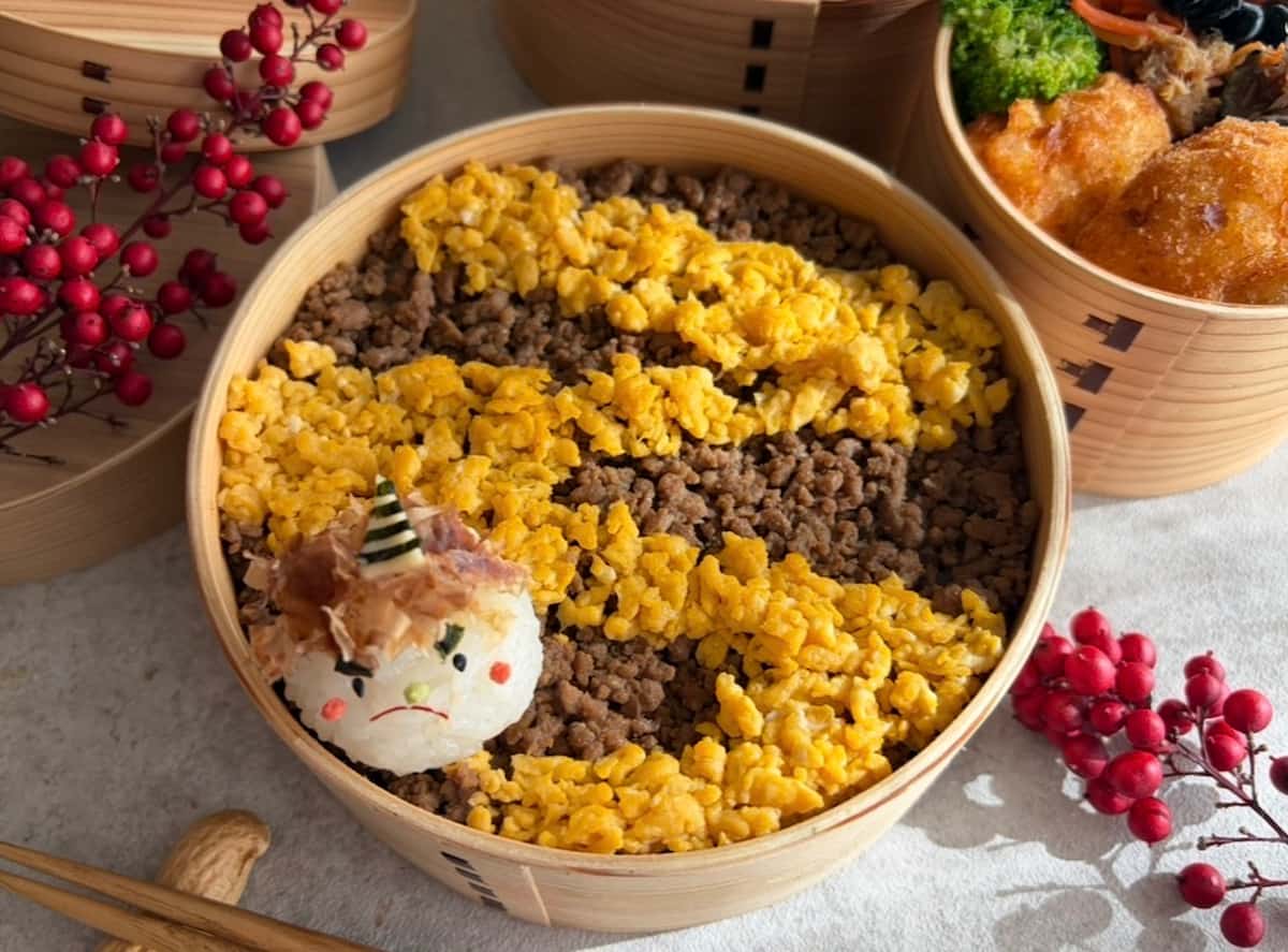 鬼柄そぼろ弁当