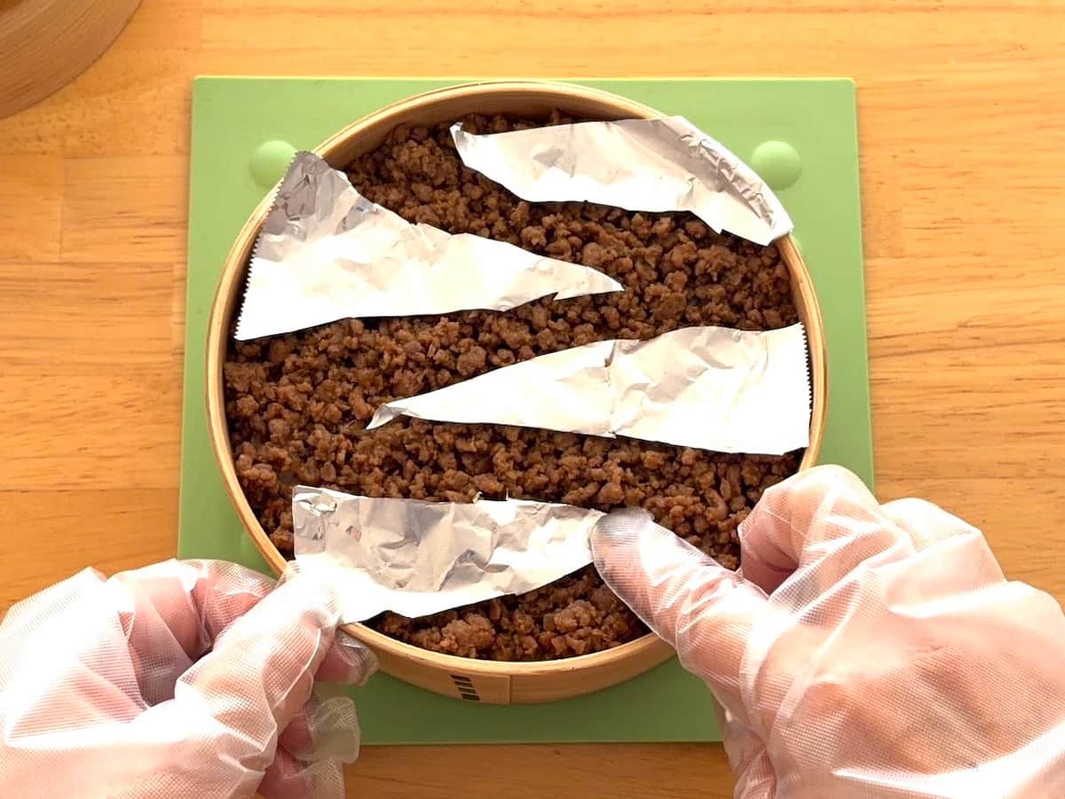 鬼柄そぼろ弁当