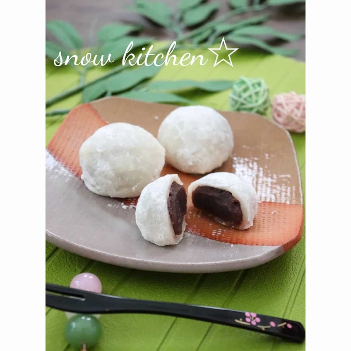 snow kitchen☆さん 和スイーツ レンジで簡単☆塩大福