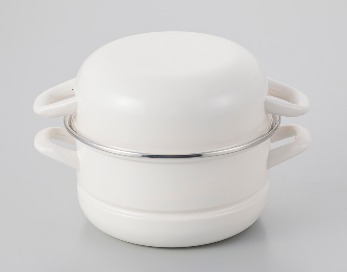 富士ホーロー ハットポット ホワイト