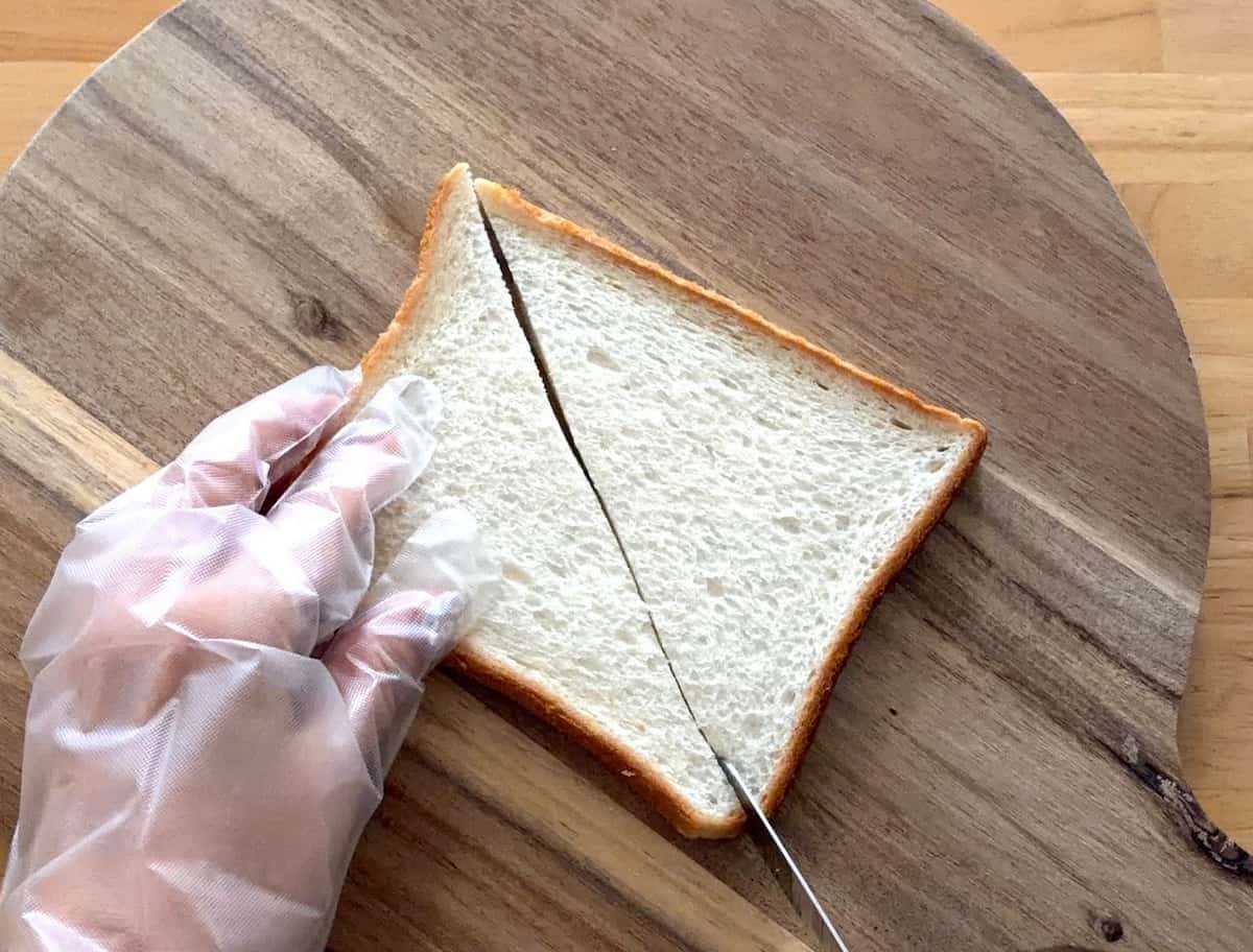 ハートのクロックムッシュ