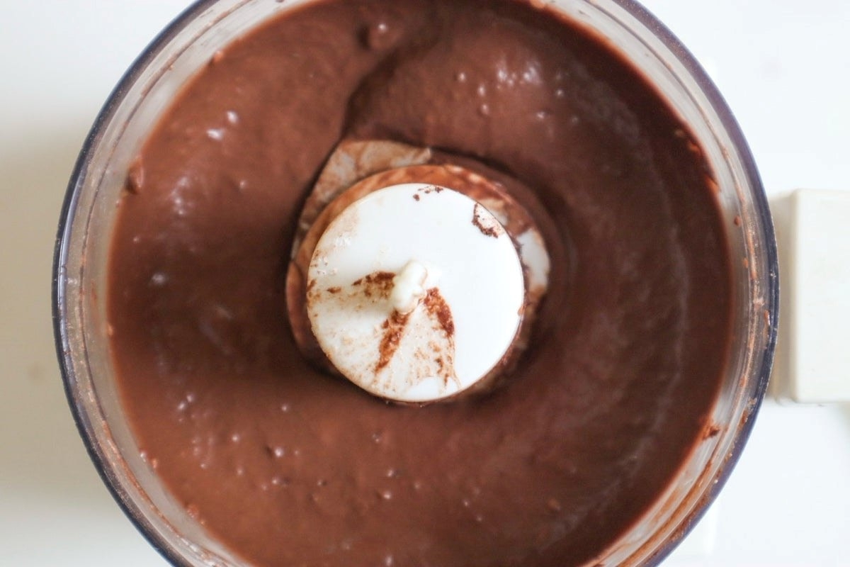 バナナと米粉のもっちりブラウニー