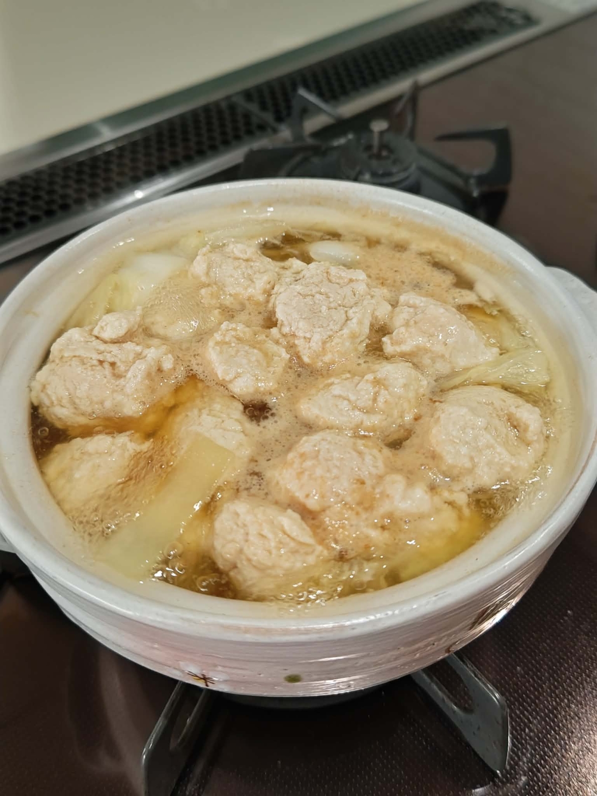 ふわふわ鶏団子鍋