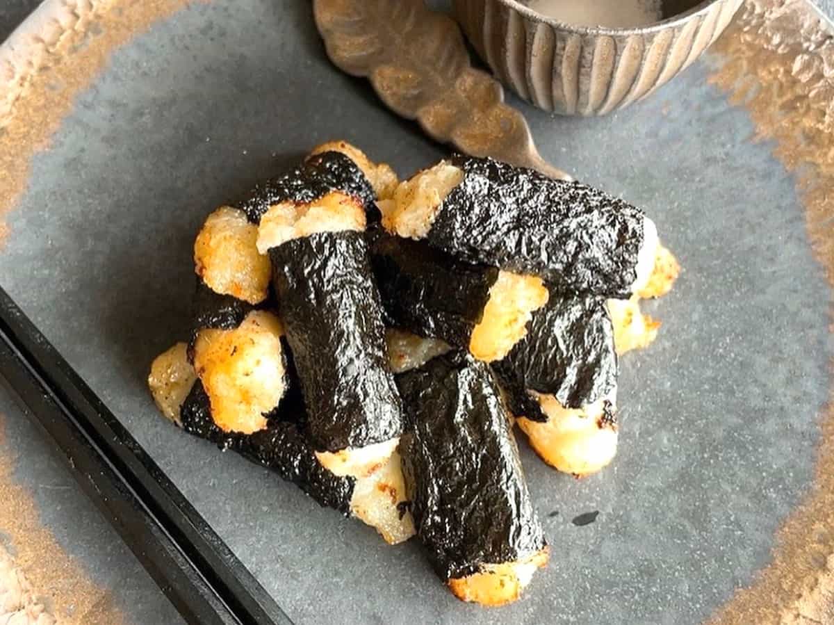 れんこんのおいしい食べ方発見！「ふわもちれんこんの磯辺揚げ」