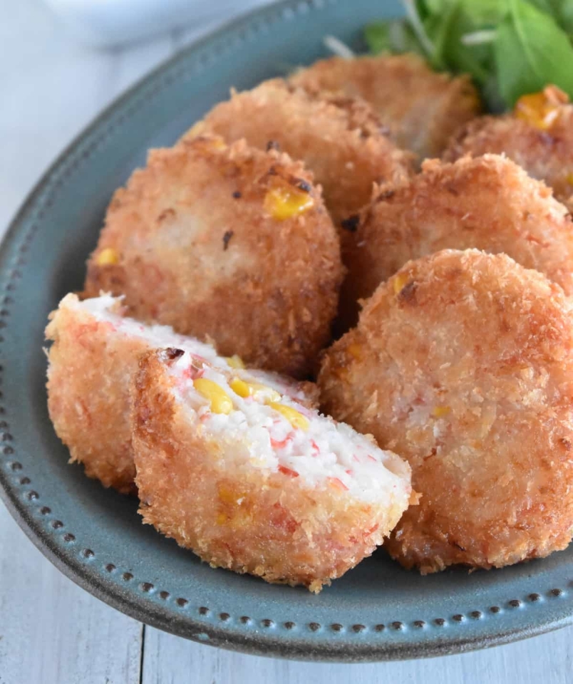 「えびじゃないの？」と思わず驚く！はんぺん×カニカマの「えびカツ風」