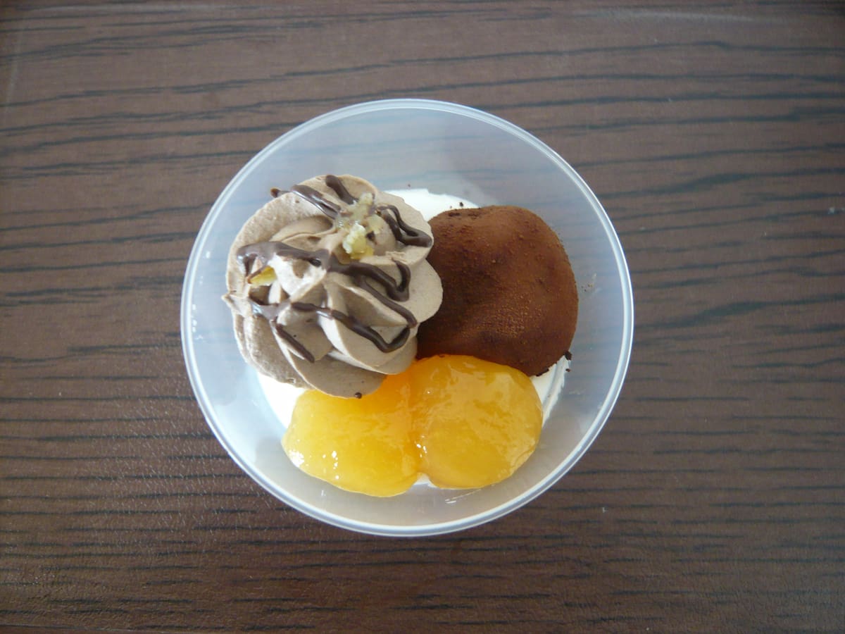 ショコラオランジュの和パフェ2