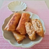 もっちりシャキシャキ！食感が楽しい「れんこんとえび」のやみつき春巻き