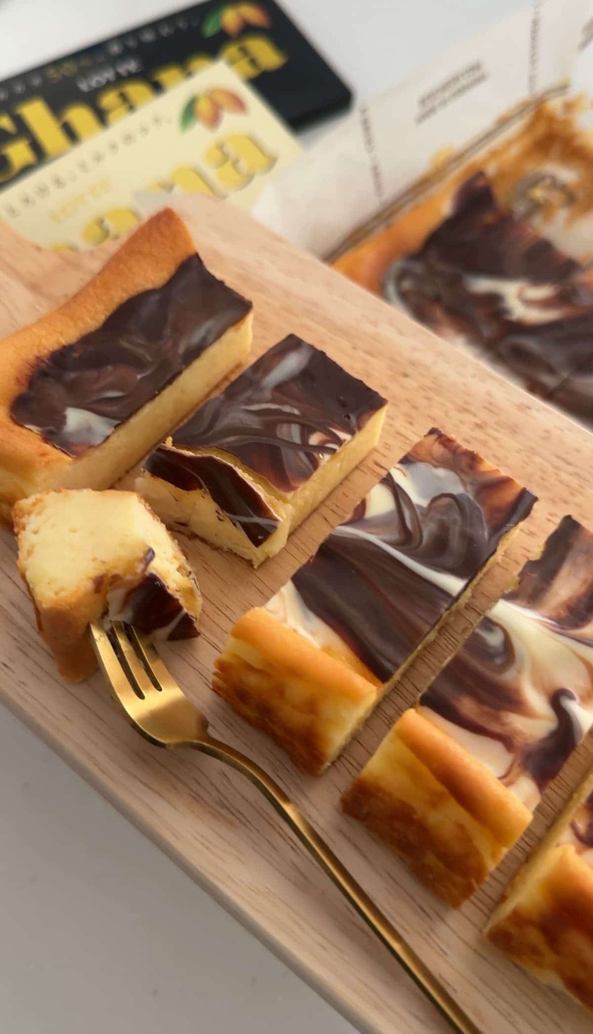 パリッチョコチーズケーキ