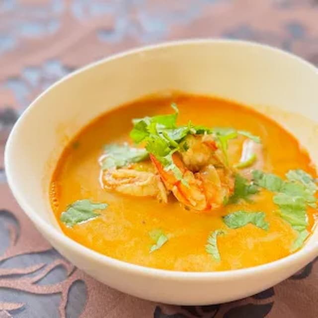 赤海老のココナッツミルクスープ