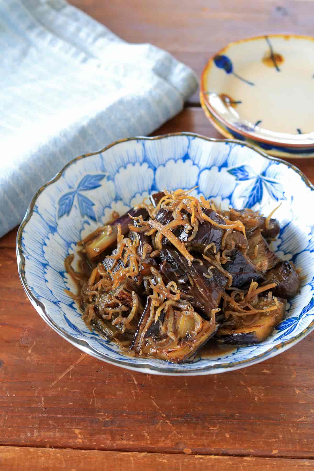 甘辛なすちりめん